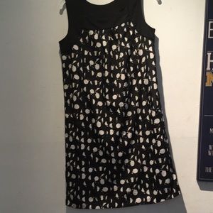 Mossimo black white dress pockets xs xsmall